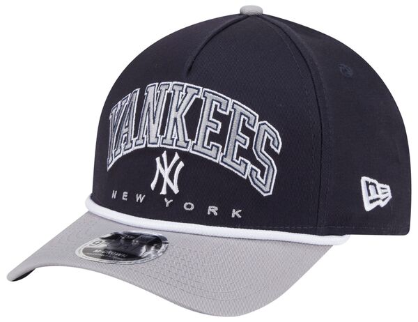 ニューエラ メンズ アクセサリー 帽子 New Eradult New York Yankees Navy Arch Meduim Crown 9Forty Adjustable Hat NoColor ネイビー