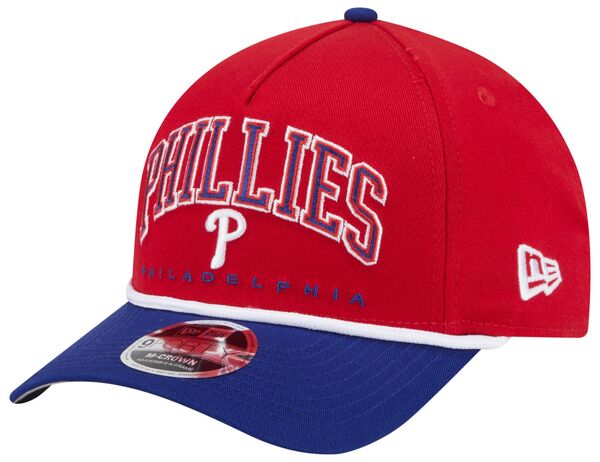 ニューエラ メンズ アクセサリー 帽子 New Eradult Philadelphia Phillies Red Arch Meduim Crown 9Forty Adjustable Hat NoColor レッド