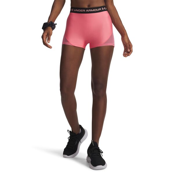 アンダーアーマー レディース ボトムス ハーフパンツ・ショーツ メッシュ ショートパンツ Under Armour Women's HeatGear Meshorty Shorts Bittersweet Pink/Posh Pink ピンク|ReVida 店