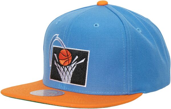 ミッチェル&ネス レディース アクセサリー 帽子 Mitchell & Ness Men's Cleveland Cavaliers Two Tone Hardwood Classic Snapback Hat NoColor｜ReVida 店