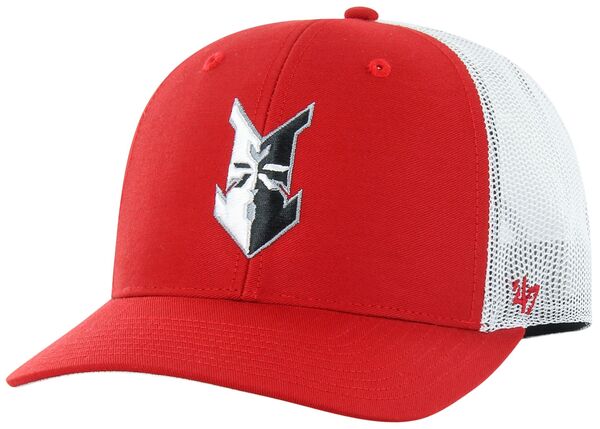 フォーティーセブン メンズ アクセサリー 帽子 '47 Adult Indianapolis Indians Red Adjustable Trucker Hat NoColor レッド|ReVida 店
