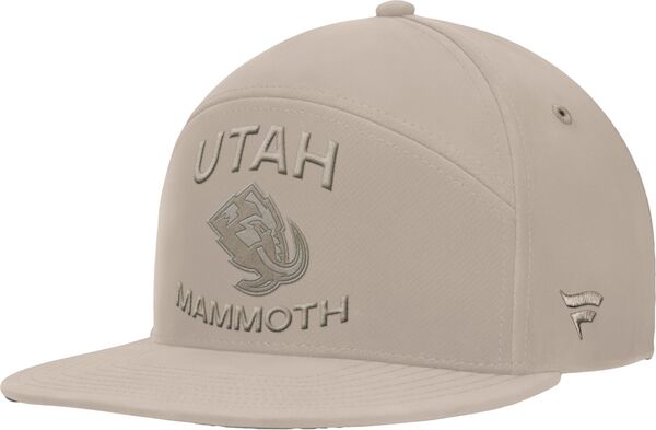 ファナティクス レディース アクセサリー 帽子 Fanatics NHL Men's Utah Mammoth Cream Structured Adjustable Hat NoColor クリーム｜ReVida 店