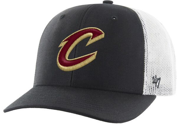 フォーティーセブン メンズ アクセサリー 帽子 '47 Adult Cleveland Cavaliers Black Adjustable Trucker Hat NoColor ブラック｜ReVida 店 10,904円