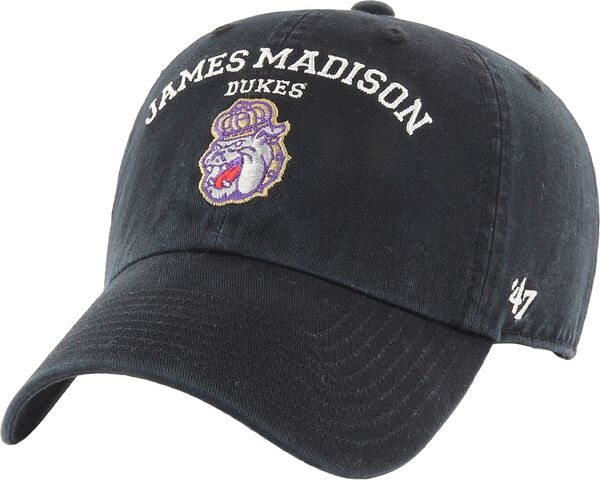 フォーティーセブン メンズ アクセサリー 帽子 '47 Adult James Madison Dukes Black Fullback Clean Up Hat NoColor ブラック|ReVida 店
