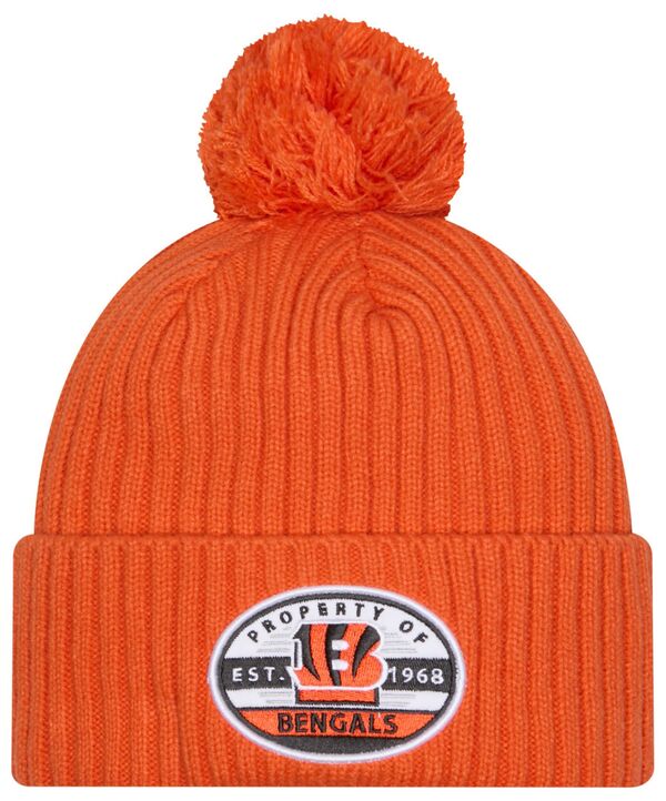 ニューエラ レディース アクセサリー 帽子 ニット New Eradult Cincinnati Bengals Orange Property Cuffed Knit Beanie NoColor オレンジ｜ReVida 店