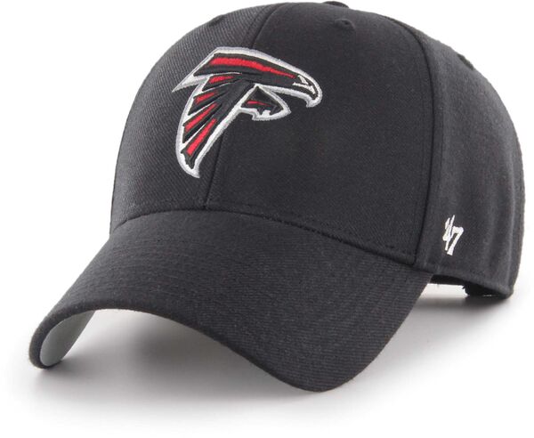 フォーティーセブン レディース アクセサリー 帽子 '47 Men's Atlanta Falcons Black MVP Adjustable Hat NoColor ブラック