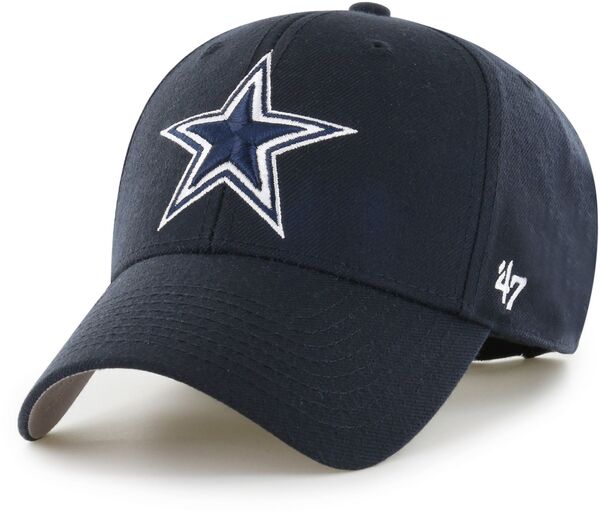 フォーティーセブン メンズ アクセサリー 帽子 '47 Men's Dallas Cowboys Adjustable Navy Hat NoColor ネイビー
