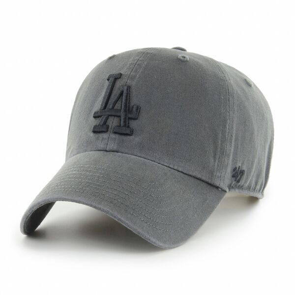 フォーティーセブン レディース アクセサリー 帽子 '47 Adult Los Angeles Dodgers Charcoal Clean Up Adjustable Hat NoColor チャコール