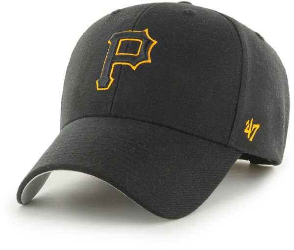 フォーティーセブン レディース アクセサリー 帽子 '47 Adult Pittsburgh Pirates Black MVP Adjustable Hat NoColor ブラック 8,386円