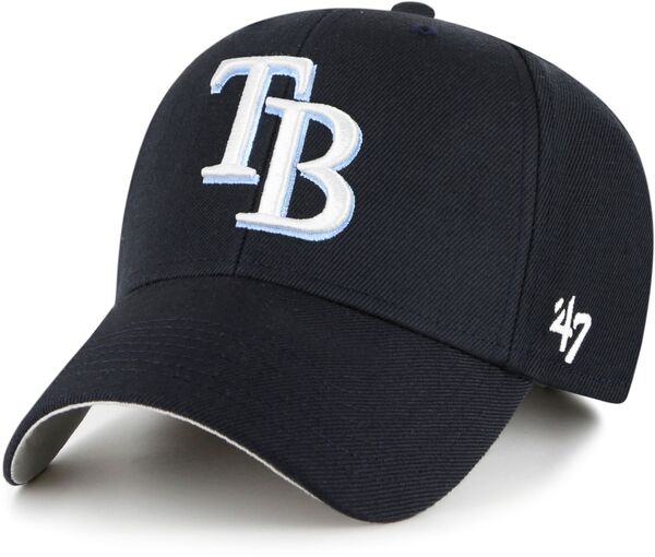 フォーティーセブン メンズ アクセサリー 帽子 '47 Adultampa Bay Rays Navy MVP Adjustable Hat NoColor ネイビー｜ReVida 店
