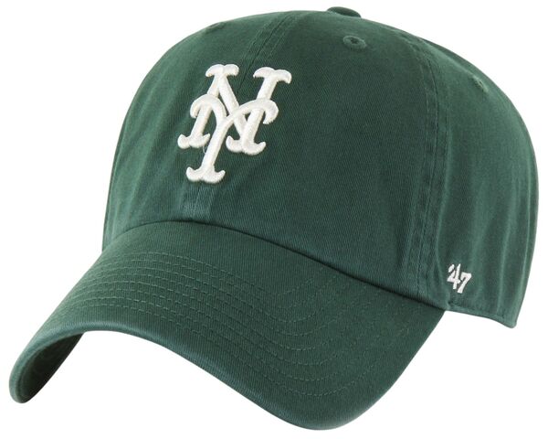 フォーティーセブン レディース アクセサリー 帽子 ロゴ '47 Adult New York Mets Green Logo Clean Up Adjustable Hat NoColor グリーン
