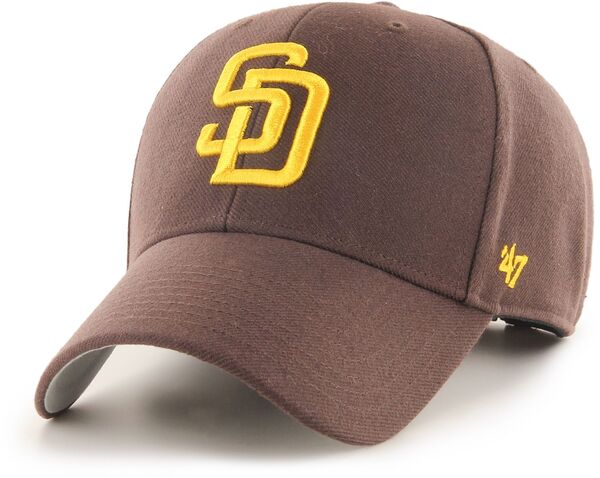 フォーティーセブン メンズ アクセサリー 帽子 '47 Men'san Diego Padres Brown MVP Adjustable Hat NoColor ブラウン 8,865円