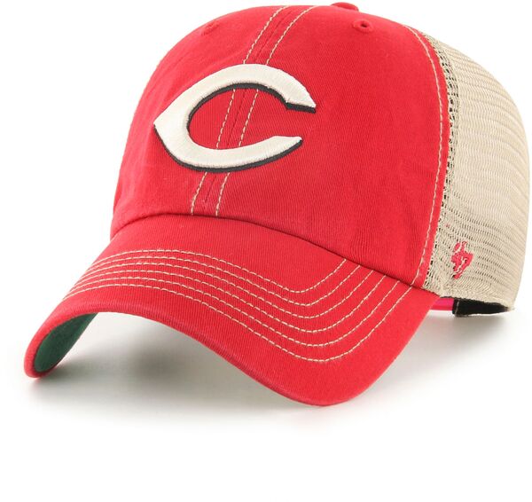 フォーティーセブン レディース アクセサリー 帽子 '47 Adult Cincinnati Reds Red Trawler Clean Up Adjustable Hat NoColor レッド｜ReVida 店