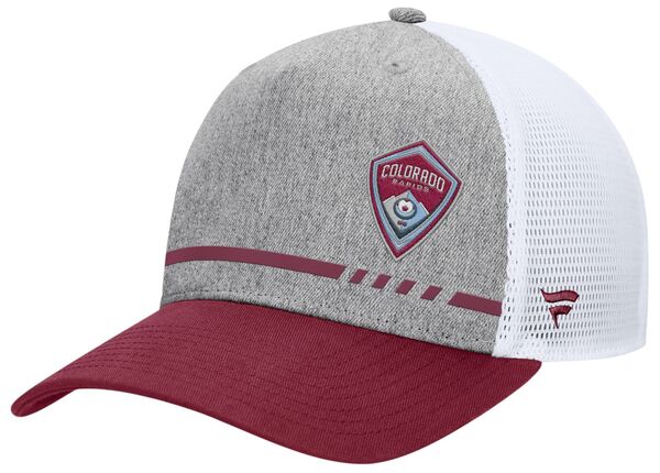 ファナティクス メンズ アクセサリー 帽子 Fanatics MLS Adult Colorado Rapids Low Block Grey Trucker Adjustable Hat NoColor グレー|ReVida 店
