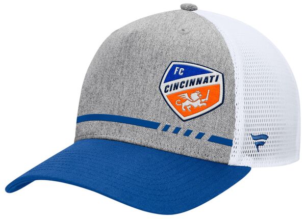 ファナティクス レディース アクセサリー 帽子 Fanatics MLS Adult FCincinnati Low Block Grey Trucker Adjustable Hat NoColor グレー|ReVida 店