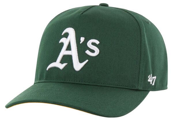 フォーティーセブン メンズ アクセサリー 帽子 '47 Adult Oakland Athletics Dark Green Condor Hitch Adjustable Hat NoColor グリーン