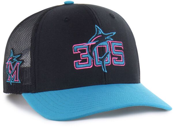 フォーティーセブン レディース アクセサリー 帽子 '47 Adult Miami Marlins City Connect Replicadjustable Trucker Hat NoColor