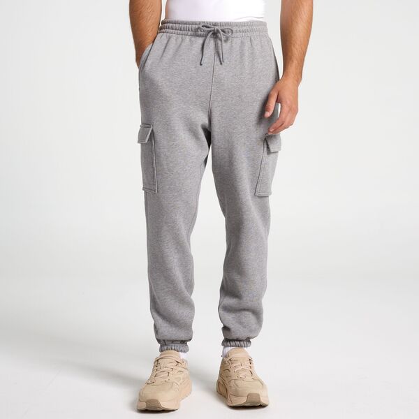 DSG メンズ ボトムス ハーフパンツ・ショーツ フリース DSG Men Classic Fleece Cargo Cinch Pants Medium Heather Gray グレー