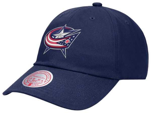 ミッチェル&ネス メンズ アクセサリー 帽子 ジャケット Mitchell & Ness Men's Columbus Blue Jackets Navy Basic 1904 Hat NoColor ネイビー|ReVida 店