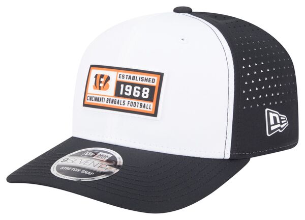 ニューエラ メンズ アクセサリー 帽子 New Eradult Cincinnati Bengals Established Patch Black 9seventy Adjustable Hat NoColor ブラック