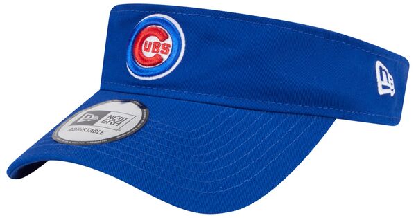 ニューエラ メンズ アクセサリー 帽子 ロゴ New Eradult Chicago Cubs Blue Logo Visor NoColor ブルー|ReVida 店