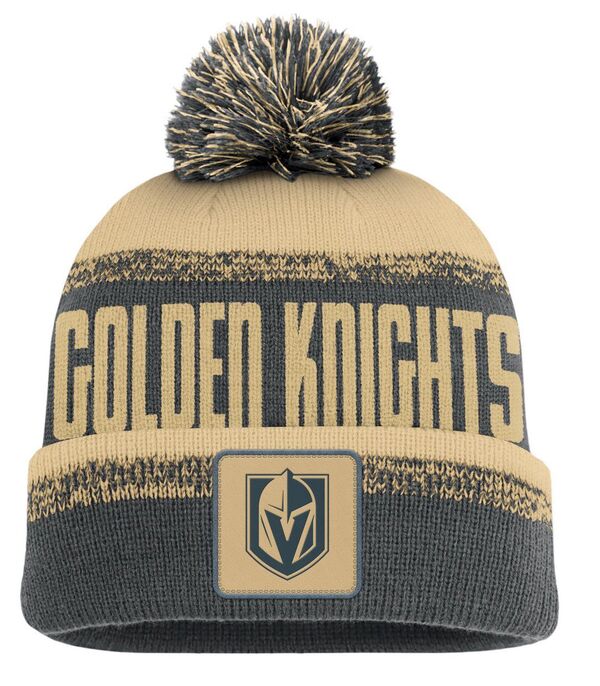 ファナティクス レディース アクセサリー 帽子 ニット Fanatics NHL Adult Vegas Golden Knights Grey Thrive Pom Knit Beanie NoColor グレー|ReVida 店
