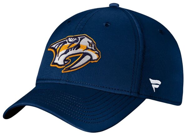ファナティクス メンズ アクセサリー 帽子 Fanatics NHL Men's Nashville Predators Navy Core Flex Hat NoColor ネイビー｜ReVida 店