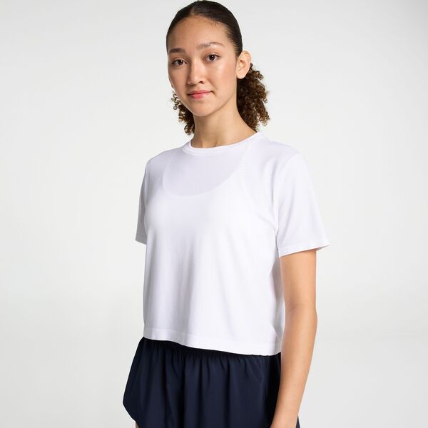 DSG レディース トップス シャツ DSG Women's Movement Seamless Boxy Tee Pure White ホワイト