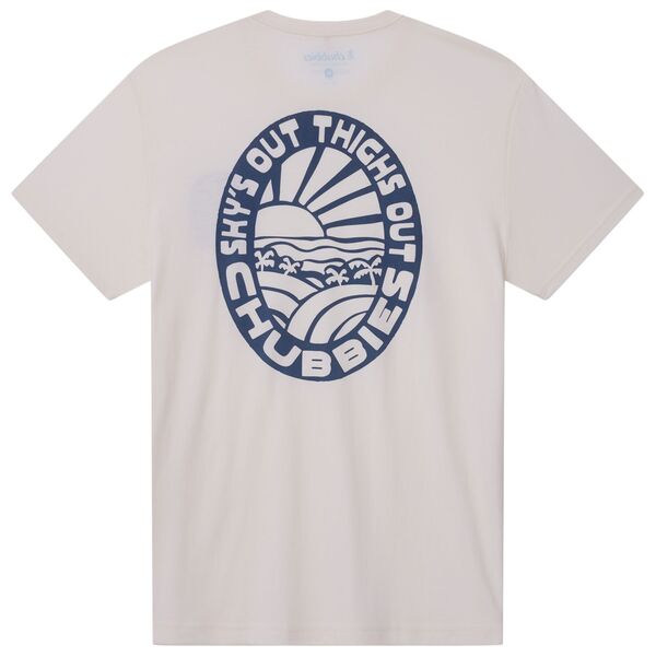 チャビーズ メンズ トップス Tシャツ グラフィック Chubbies Men'short Sleeve Graphic T-Shirt Off White オフホワイト｜ReVida 店