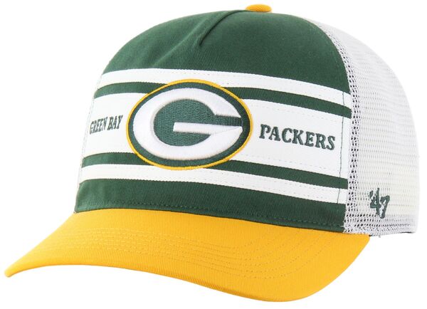 フォーティーセブン メンズ アクセサリー 帽子 '47 Men's Green Bay Packersuper Stripe Hitch Dark Green Adjustable Hat NoColor グリーン 9,436円