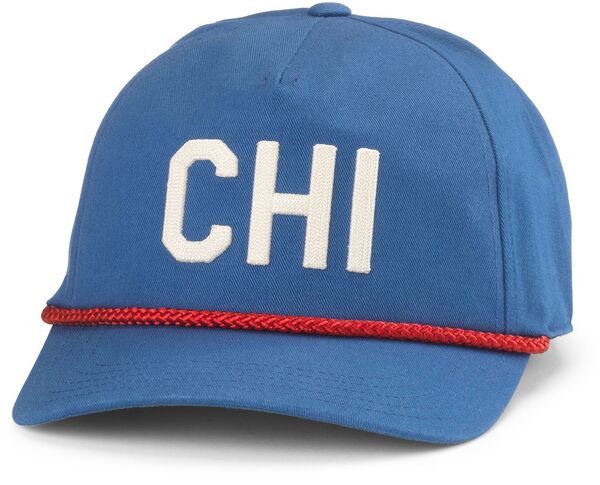 アメリカンニードル メンズ アクセサリー 帽子 Americaneedle Adult Chicago Blue Roscoe Snapback Adjustable Hat NoColor ブルー|ReVida 店