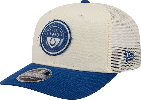 ニューエラ メンズ アクセサリー 帽子 New Eradult Indianapolis Colts Navy Circle Patch 9Seventy Adjustable Hat NoColor ネイビー