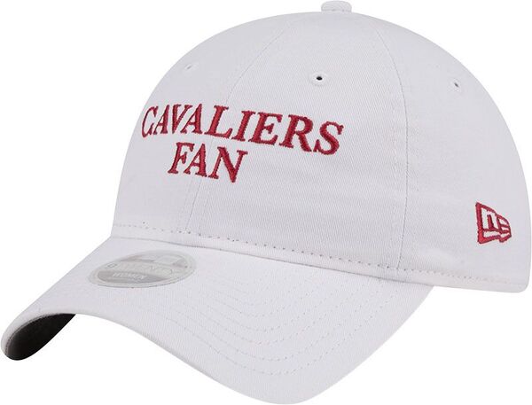 ニューエラ レディース アクセサリー 帽子 New Era Women's Cleveland Cavaliers Whiteam Fan 9Twenty Adjustable Hat NoColor ホワイト｜ReVida 店