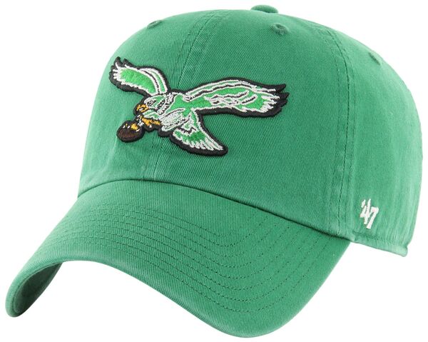 フォーティーセブン メンズ アクセサリー 帽子 '47 Men's Philadelphia Eagles Kelly Green Legacy Clean Up Adjustable Hat NoColor グリーン｜ReVida 店 10,066円