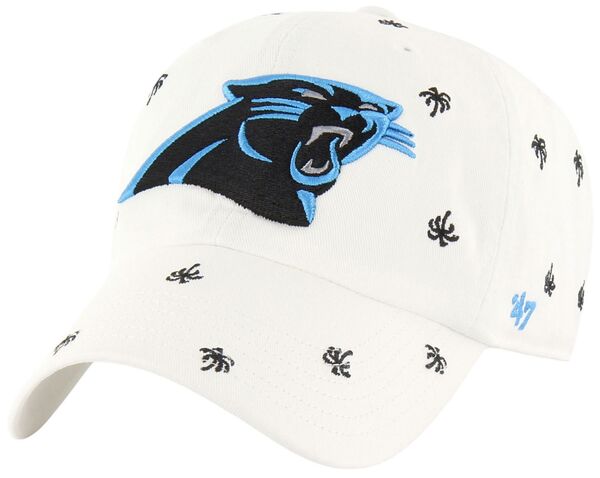 フォーティーセブン レディース アクセサリー 帽子 '47 Women's Carolina Panthers White Confetti Clean Up Adjustable Hat NoColor ホワイト 9,110円