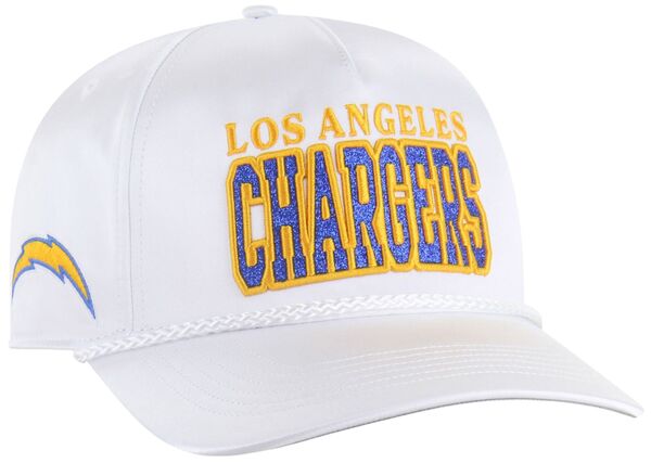 フォーティーセブン レディース アクセサリー 帽子 '47 Women's Los Angeles Chargers White Outspoken Hitch Adjustable Hat NoColor ホワイト