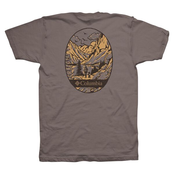 コロンビア メンズ トップス ティーシャツ Columbia Men\u0027s Journey Short Sleeve T-Shirt Iron メンズファッション-トップス-Tシャツ・カットソー