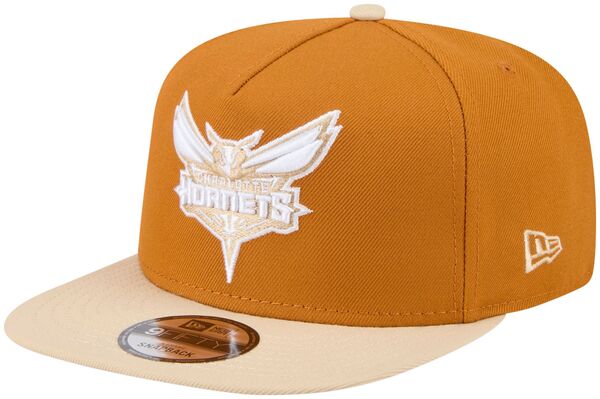 ニューエラ レディース アクセサリー 帽子 New Eradult Charlotte Hornets Brown Two Tone 9Fifty A-Frame Adjustable Hat NoColor ブラウン|ReVida 店