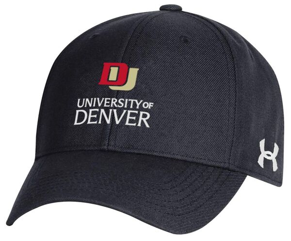 アンダーアーマー レディース アクセサリー 帽子 Under Armour Adult Denver Pioneers Black OTStructured Adjustable Hat NoColor ブラック｜ReVida 店 8,840円