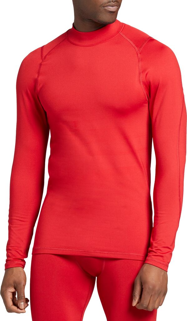DSG メンズ トップス シャツ モックネック DSG Men's Cold Weather Compression Mock Neck Long Sleeve Shirteam Red レッド｜ReVida 店