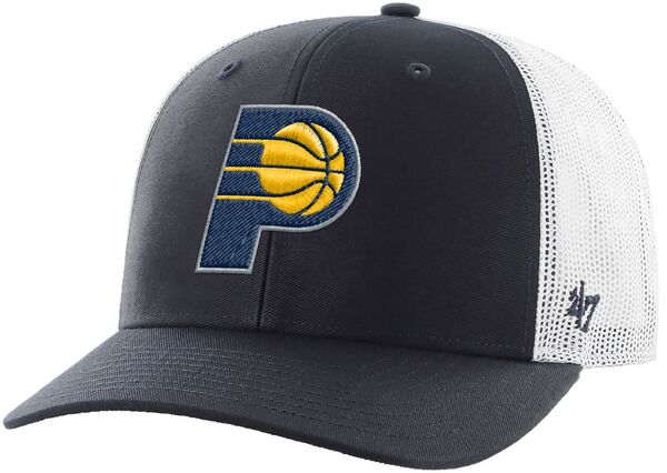 フォーティーセブン レディース アクセサリー 帽子 メッシュ '47 Adult Indiana Pacers Navy Mesh Adjustable Trucker Hat NoColor ネイビー｜ReVida 店