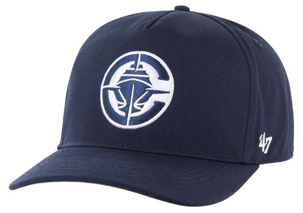 フォーティーセブン メンズ アクセサリー 帽子 ロゴ '47 Adult Los Angeles Clippers Navy Logo Hitch Adjustable Hat NoColor ネイビー|ReVida 店
