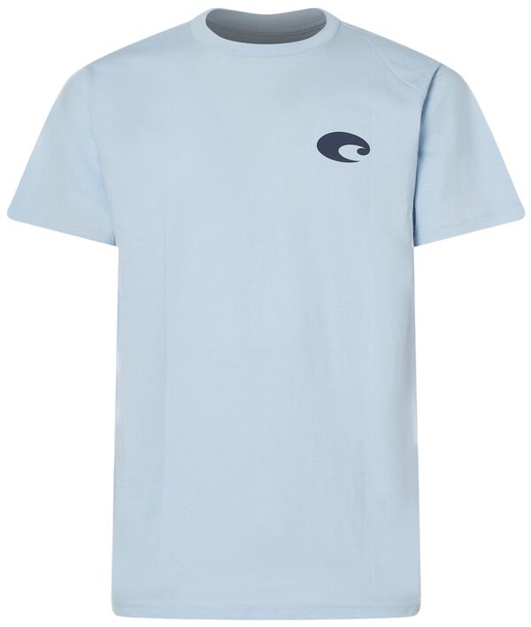 コスタデルマール メンズ トップス シャツ Costa Del Mar Men'specieshield T-Shirt Light Blue ブルー｜ReVida 店