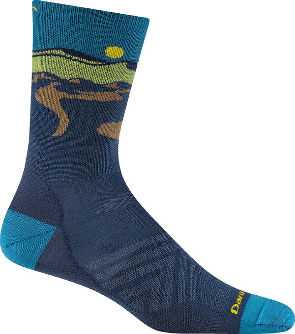 ダーンタフ レディース アンダーお召しもの ソックス Darn Tough Ridge Runner Micro Crew Ultra-Lightweight Running Sock Midnight