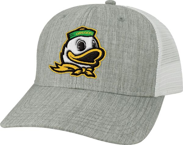 リーグレガシー メンズ アクセサリー 帽子 League-Legacy Men's Oregon Ducks Grey Mid-Pro Adjustable Trucker Hat NoColor グレー｜ReVida 店