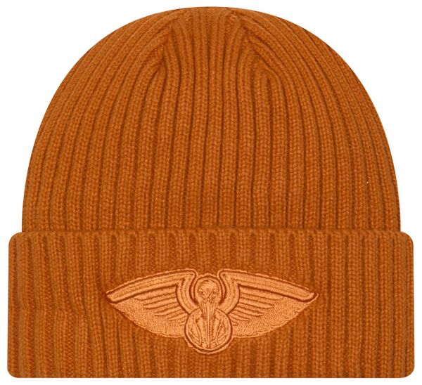 ニューエラ メンズ アクセサリー 帽子 ニット New Eradult New Orleans Pelicans Brown Color Packnit Beanie NoColor ブラウン|ReVida 店