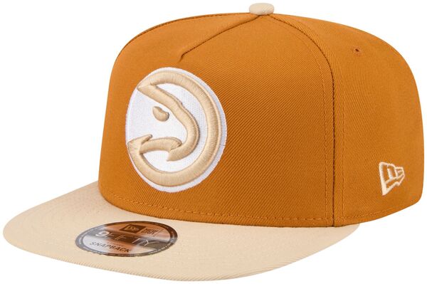 ニューエラ レディース アクセサリー 帽子 New Eradult Atlanta Hawks Brown Two Tone 9Fifty A-Frame Adjustable Hat NoColor ブラウン｜ReVida 店