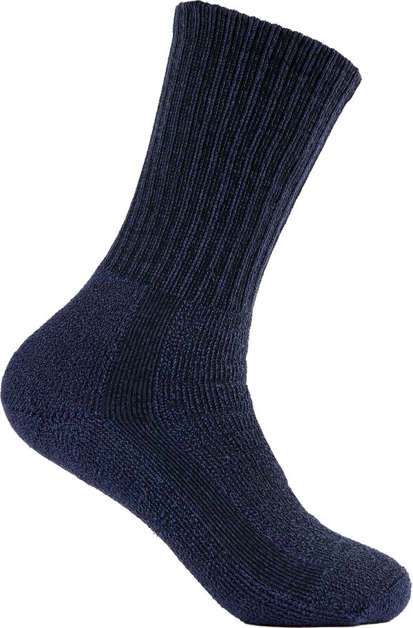 ソーロス レディース アンダーお召しもの ソックス Thorlos Thorlo Women\u0027s Hiking Moderate Cushion Crew Socks Night Navy 米国海軍