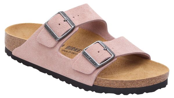ビルケンシュトック レディース シューズ サンダル スエード Birkenstock Women's Arizona Suede Sandals Pink Clay ピンク
