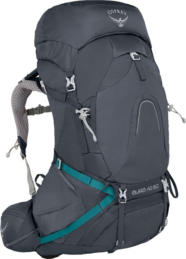 オスプレー レディース バッグ バックパック・リュックサック Osprey AuraG 50L Backpack Vestal Grey グレー